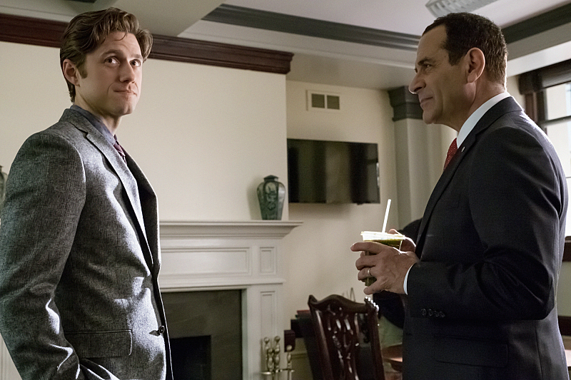 Aaron Tveit, Tony Shalhoub (CBS)